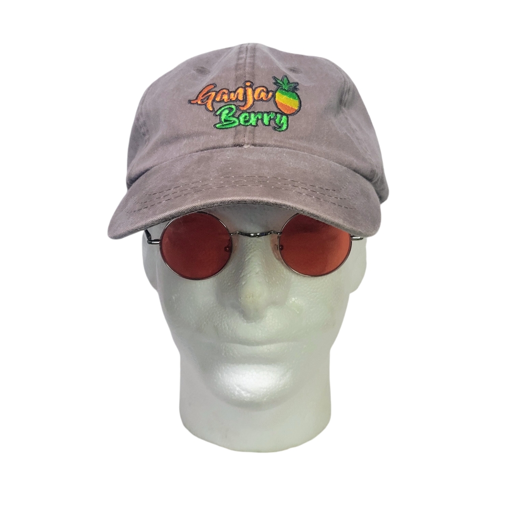 Ganja Berry Custom Hat Cap Streetware Retro Strapback Mens Adams Brand Nwot